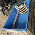 Tinaja cuadrada / rectangular · 12 personas · 1,60 × 2,30 m · A leña con hidromasajes